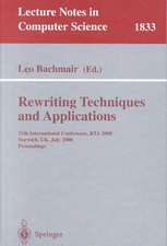 Rewriting Techniques and Applications: 11th International Conference, RTA 2000, Norwich, UK, July 10-12, 2000 Proceedings