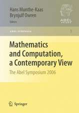 Mathematics and Computation, a Contemporary View