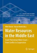 Water Resources in the Middle East: Israel-Palestinian Water Issues – From Conflict to Cooperation