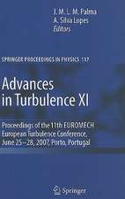 Advances in Turbulence XI: Proceedings of the 11th EUROMECH European Turbulence Conference, June 25-28, 2007, Porto, Portugal