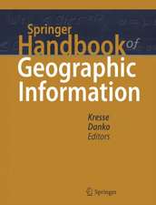 Springer Handbook of Geographic Information