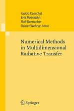 Numerical Methods in Multidimensional Radiative Transfer