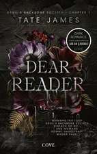 Dear Reader (Devil's Backbone Society 1)