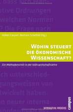 Wohin steuert die ökonomische Wissenschaft?