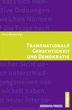 Transnationale Gerechtigkeit und Demokratie