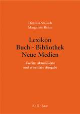 Lexikon Buch - Bibliothek - Neue Medien