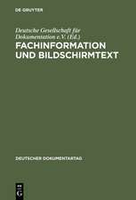 Fachinformation und Bildschirmtext