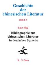 Bibliographie zur chinesischen Literatur in deutscher Sprache