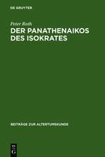 Der Panathenaikos des Isokrates: Übersetzung und Kommentar