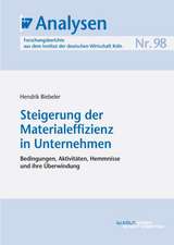 Steigerung der Materialeffizienz in Unternehmen