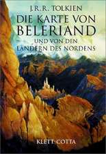 Die Karte von Beleriand