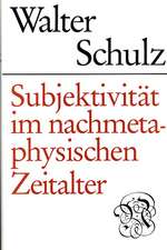 Subjektivität im nachmetaphysischen Zeitalter