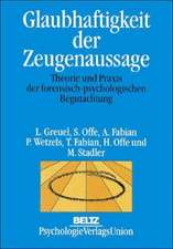 Glaubhaftigkeit der Zeugenaussage