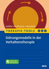 Therapie-Tools Störungsmodelle in der Verhaltenstherapie