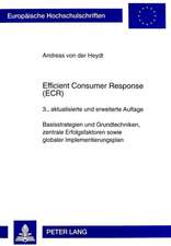 Efficient Consumer Response (Ecr)