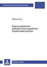 Ergaenzungsbilanzen Anlaesslich Eines Entgeltlichen Gesellschafterwechsels: Die Novellierung Des 906 Bgb Durch Das Sachenrechtsaenderungsgesetz