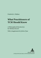 What Practitioners of Tcm Should Know