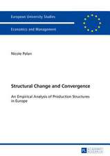 Structural Change and Convergence