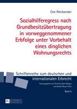 Sozialhilferegress Nach Grundbesitzuebertragung in Vorweggenommener Erbfolge Unter Vorbehalt Eines Dinglichen Wohnungsrechts