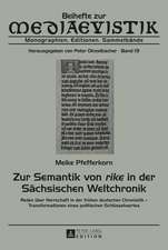 Zur Semantik Von Rike in Der Saechsischen Weltchronik Reden Ueber Herrschaft in Der Fruehen Deutschen Chronistik - Transformationen Eines Politischen: Das Institut Fuer Internationale Beziehungen Der Ddr