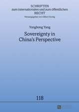 Sovereignty in China's Perspective