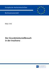 Der Grundstuecksniessbrauch in Der Insolvenz