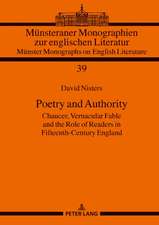 Poetry and Authority