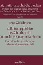 Aufklärungspflichten des Schuldners im Unternehmensinsolvenzverfahren