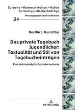 DAS PRIVATE TAGEBUCH JUGENDLICHER TEXTH