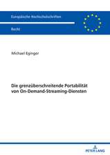 Die Grenzuberschreitende Portabilitat Von On-Demand-Streaming-Diensten