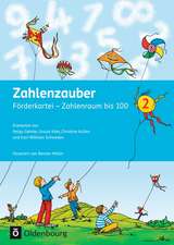 Zahlenzauber - 2. Schuljahr. Förderkartei zu den Ausgaben E, G, H, M und S