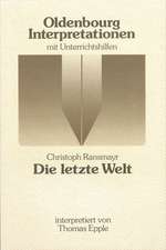 Ransmayr: Die letzte Welt