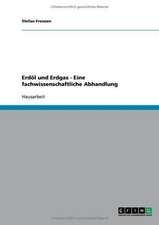 Erdöl und Erdgas - Eine fachwissenschaftliche Abhandlung