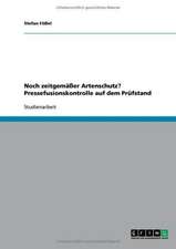 Noch zeitgemäßer Artenschutz? Pressefusionskontrolle auf dem Prüfstand