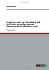 Einsatzpotentiale von Data Mining und OLAP als Bestandteile moderner Managementunterstützungssysteme