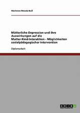 Postnatale Depression und ihre Auswirkungen auf die Mutter-Kind-Interaktion. Möglichkeiten sozialpädagogischer Einflussnahme