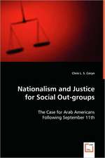 Nationalism and Justice for Social Out-groups