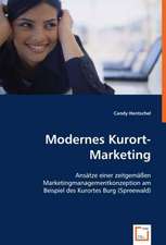 Modernes Kurort-Marketing