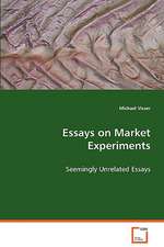 Essays on Market Experiments