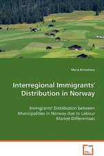 Interregional Immigrants'' Distribution in Norway