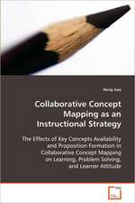 Collaborative Concept Mapping as an InstructionalStrategy