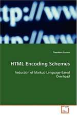 HTML Encoding Schemes