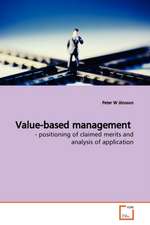 Value-based Management