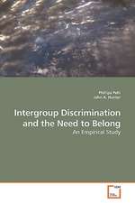 Intergroup Discrimination and the Need to Belong