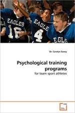 Psychological training programs