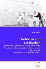 Emotionen und Berufsleben