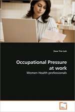 Occupational Pressure at work