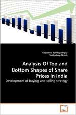 Analysis Of Top and Bottom Shapes of Share Prices in India