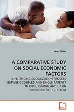 A Comparative Study on Social Economic Factors