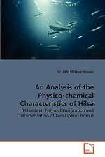 An Analysis of the Physico¿chemical Characteristics of Hilsa